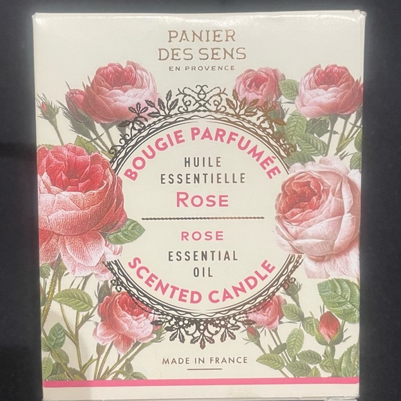 PANIER DES SENS ROSE ESSENTIAL OIL CANDLE MADE IN FRANCE - Picture 4 of 7